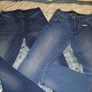 Cropped skinny and legging jean